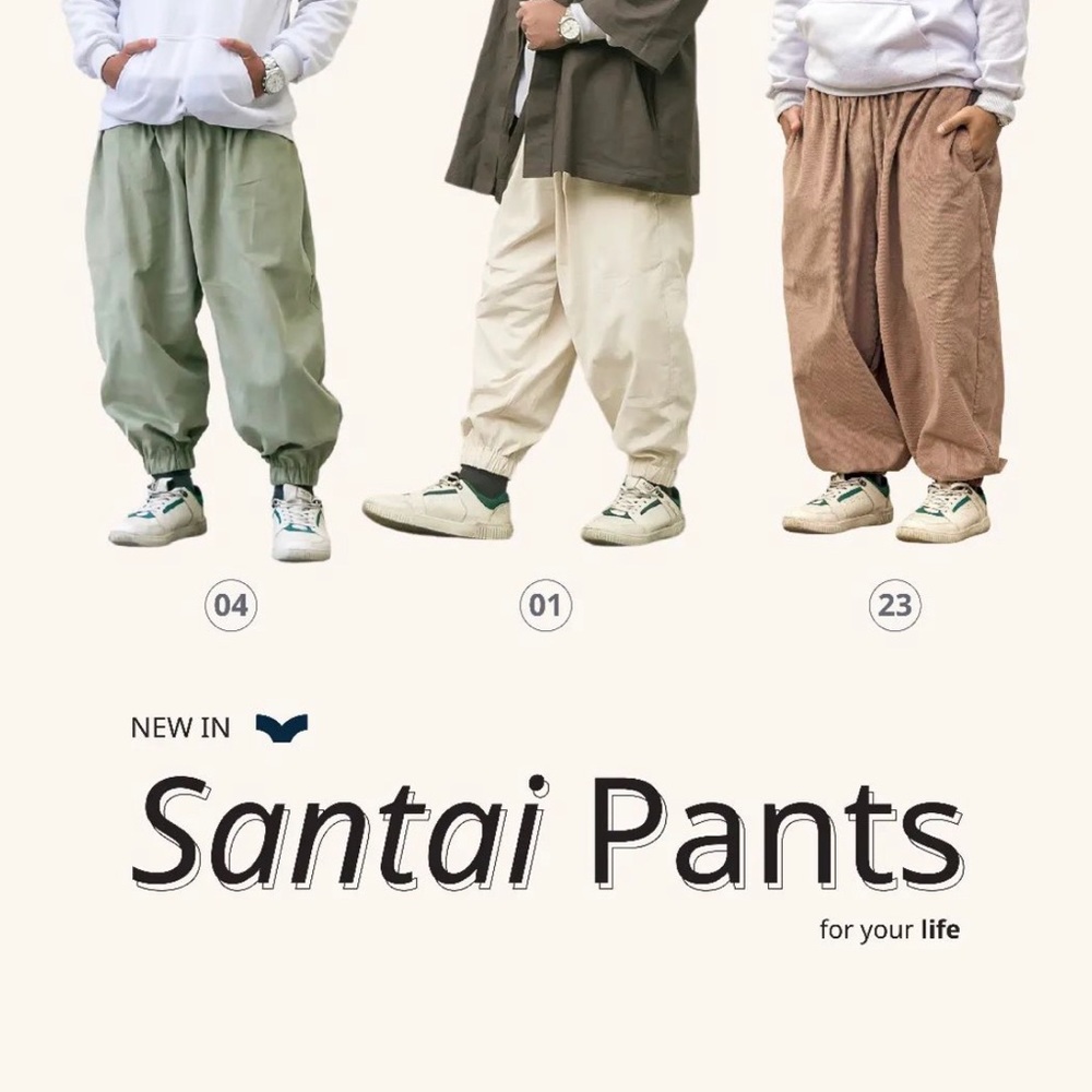 Seongbuk-dong: made in korea Santai Pant